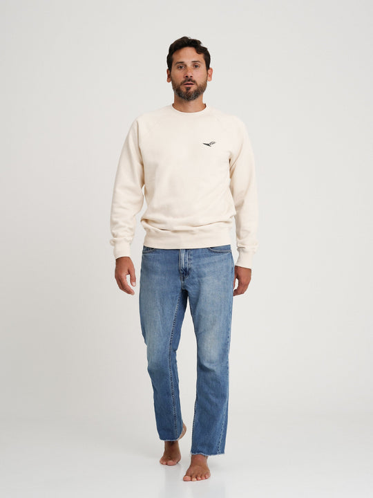 Lift Sweatshirt - Black & Ecru
