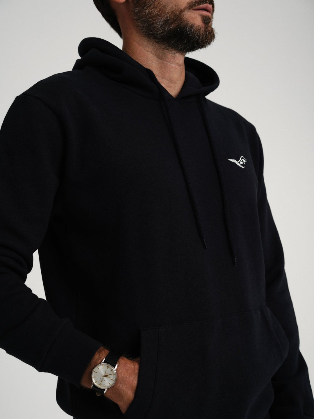 Lift Hoodie - Dark Blue - Kelowna e - Foil Adventures