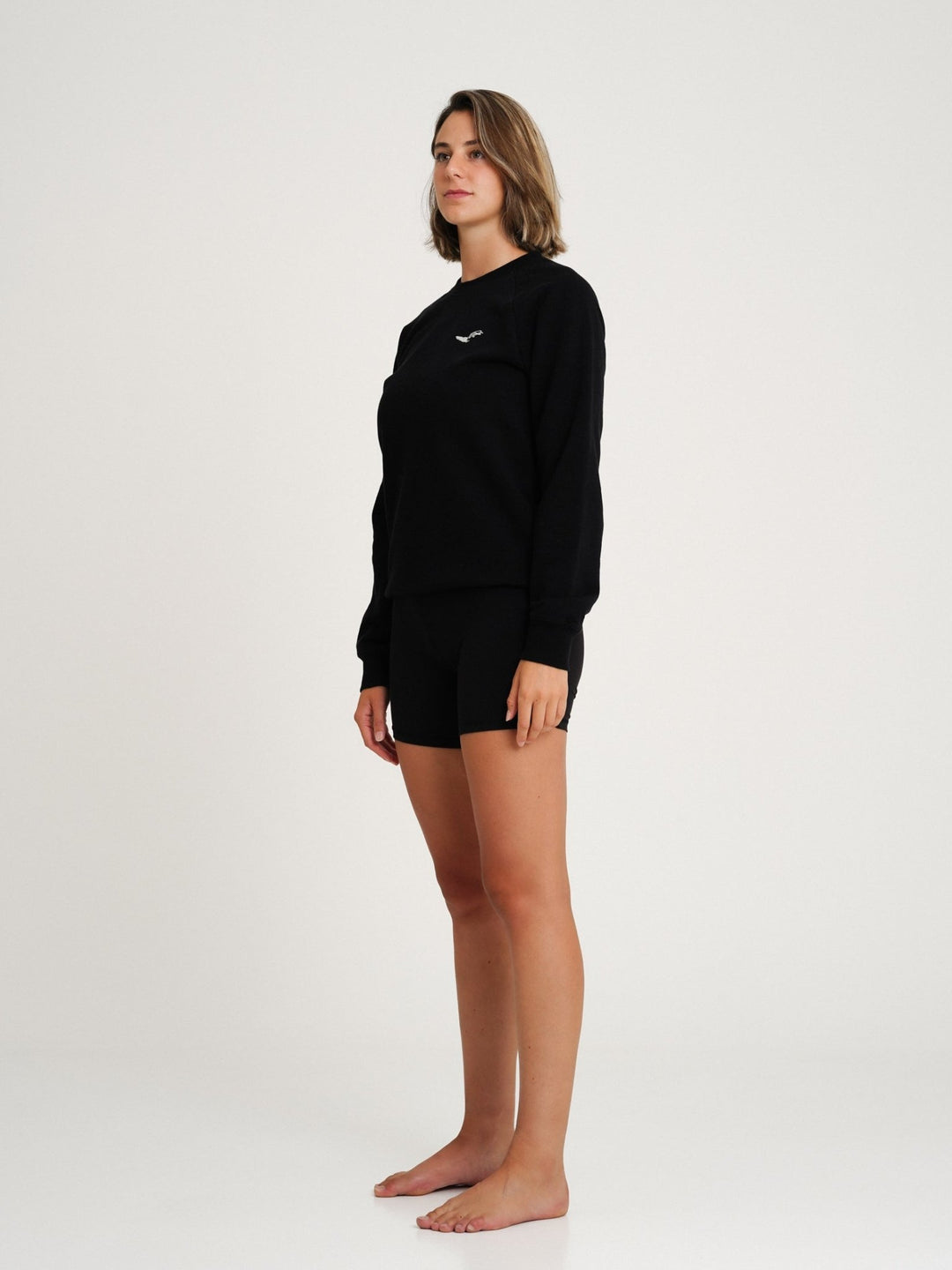 Lift Sweatshirt - Black & Ecru - Kelowna e - Foil Adventures