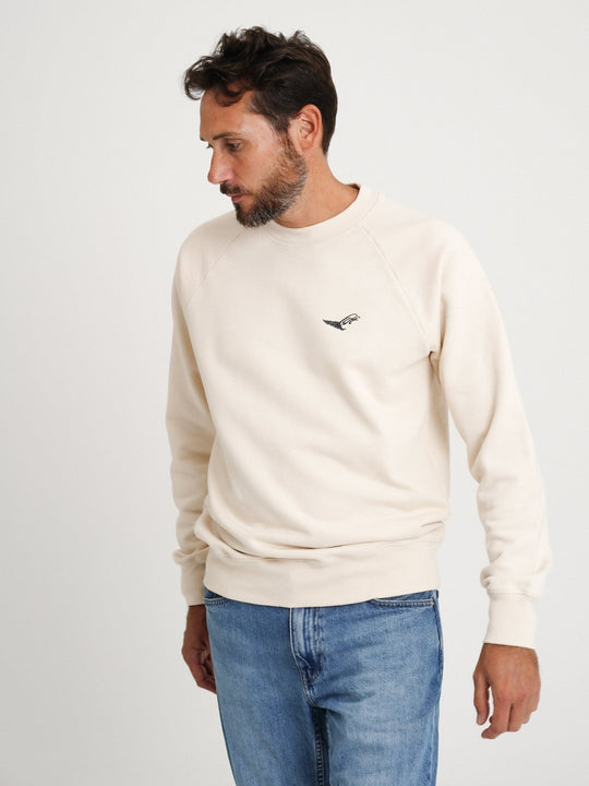 Lift Sweatshirt - Black & Ecru - Kelowna e - Foil Adventures