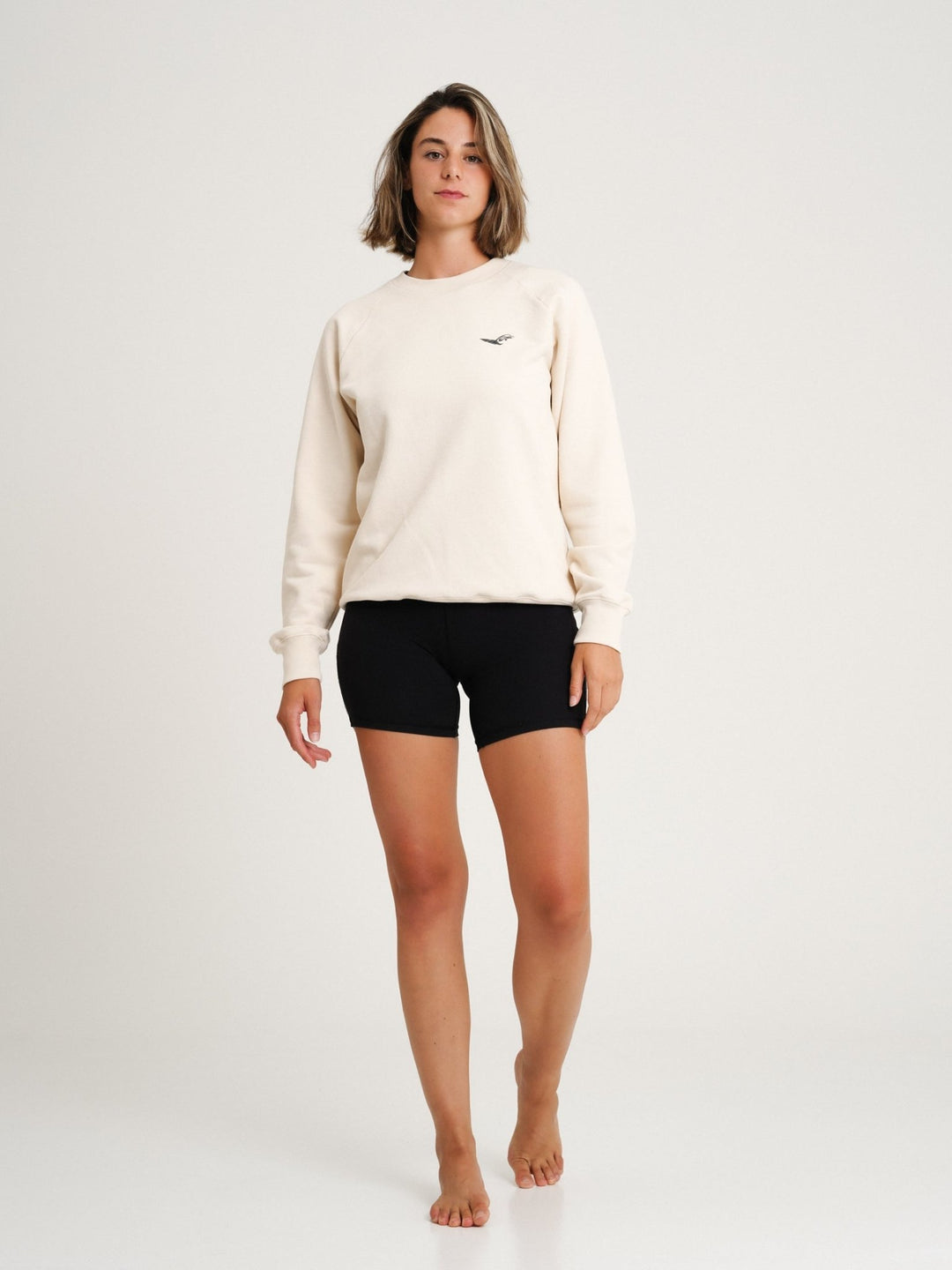 Lift Sweatshirt - Black & Ecru - Kelowna e - Foil Adventures